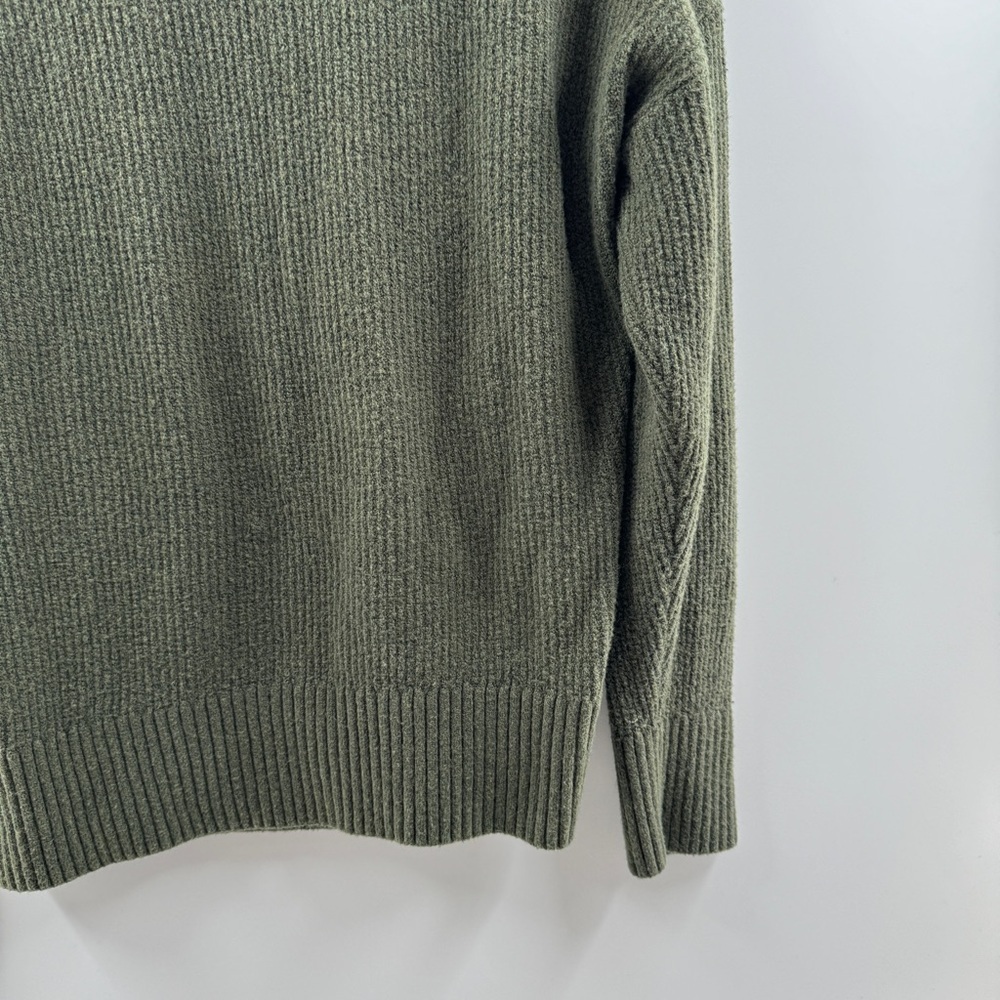 Old Navy Olive Green Knit Sweater (Size Medium) - Picture 3 of 7